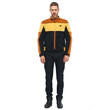 BLACK/LEATHER-BROWN/MINERAL-YELLOW