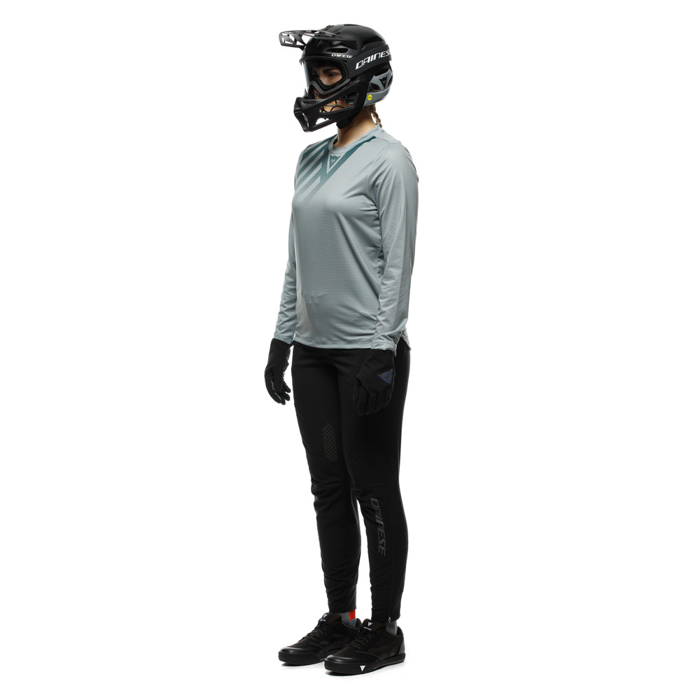 hg-aer-jersey-ls-women-s-long-sleeve-bike-t-shirt-green-water image number 2