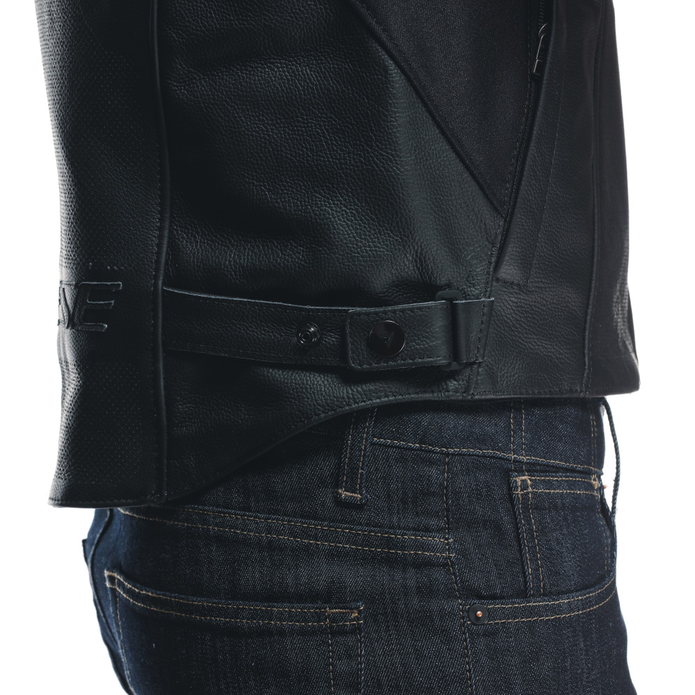 racing-4-leather-jacket-perf-black-black-black image number 11