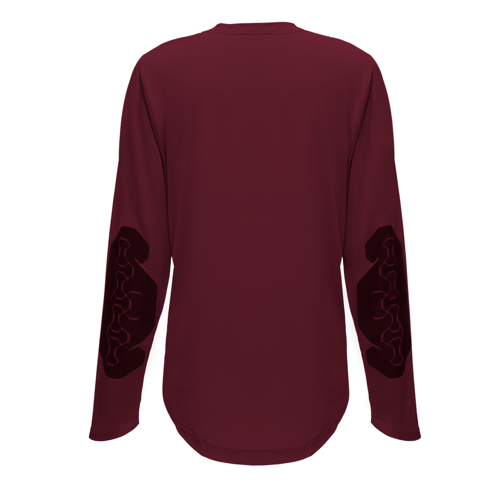 hg-rox-jersey-ls-women-s-long-sleeve-bike-t-shirt-windsor-wine image number 1